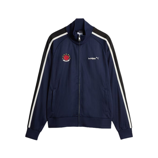 PUMA x Le Père T7 Track Jacket Navy – vista frontal