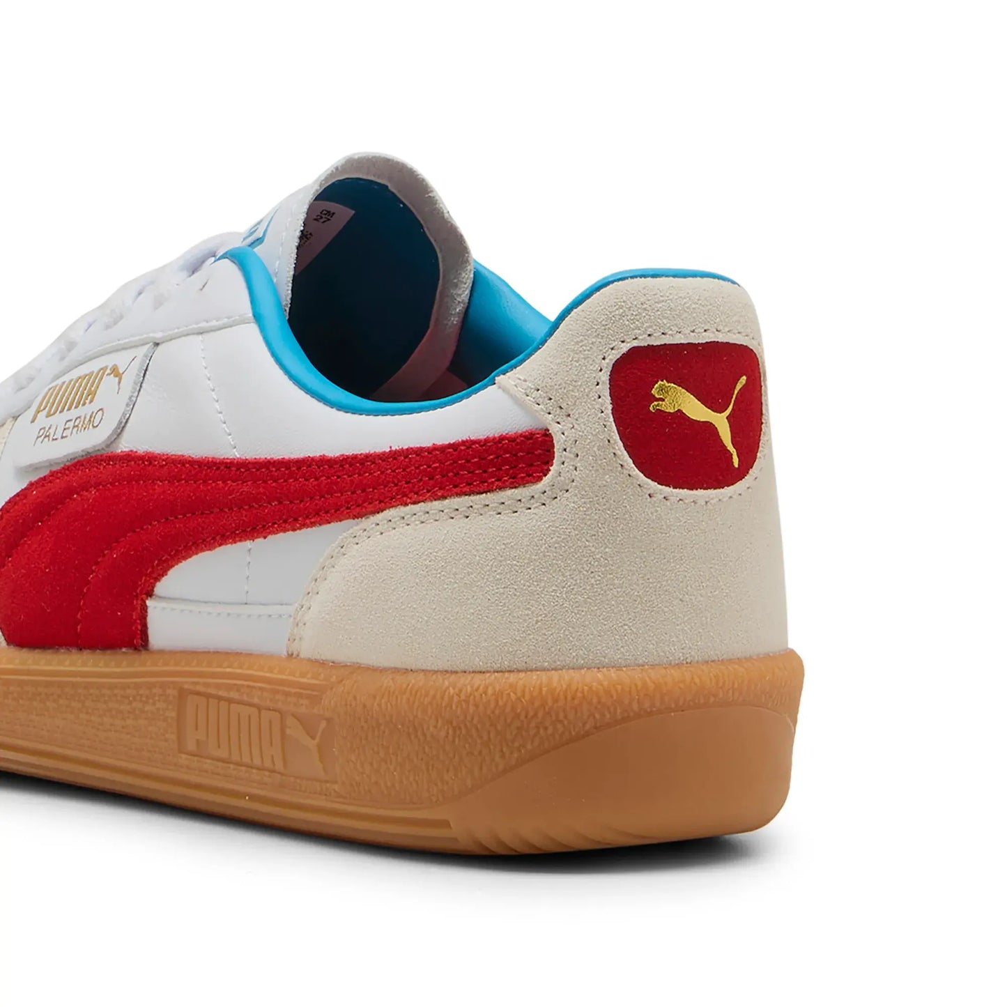 Puma Palermo Lth White For All Time Red – Newcop