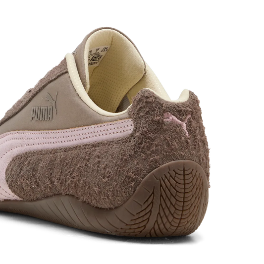 Zapatillas Puma Speedcat Brushed Luxe Wns Mouse Gray – vista trasera
