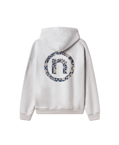 Mosaico Grey Hoodie