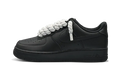 Nike Air Force 1 Rope Laces Black White