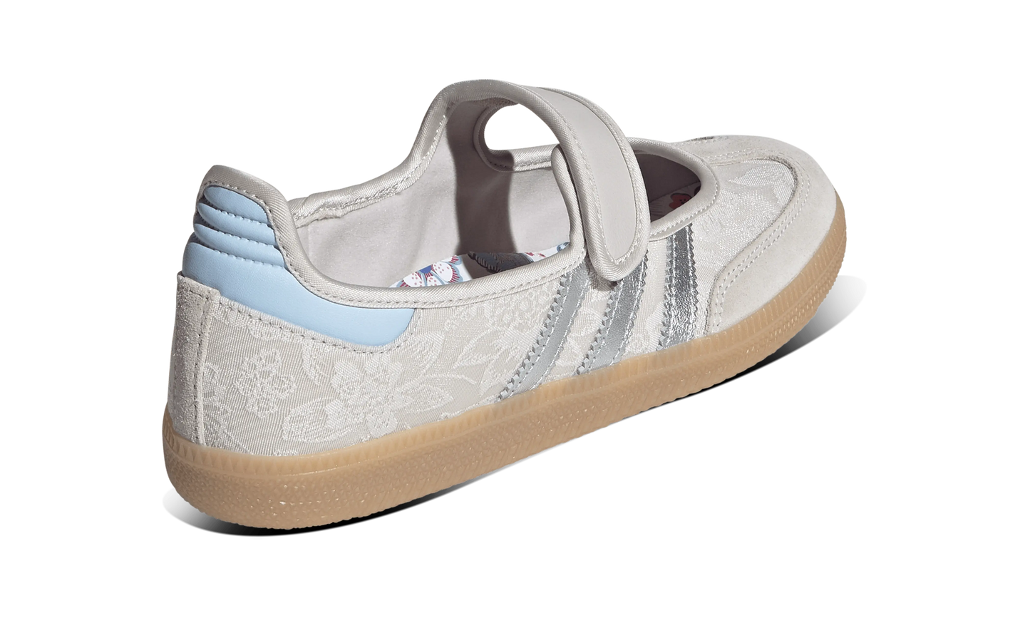 Adidas Samba Jane Liberty London Chalk Pearl Silver
