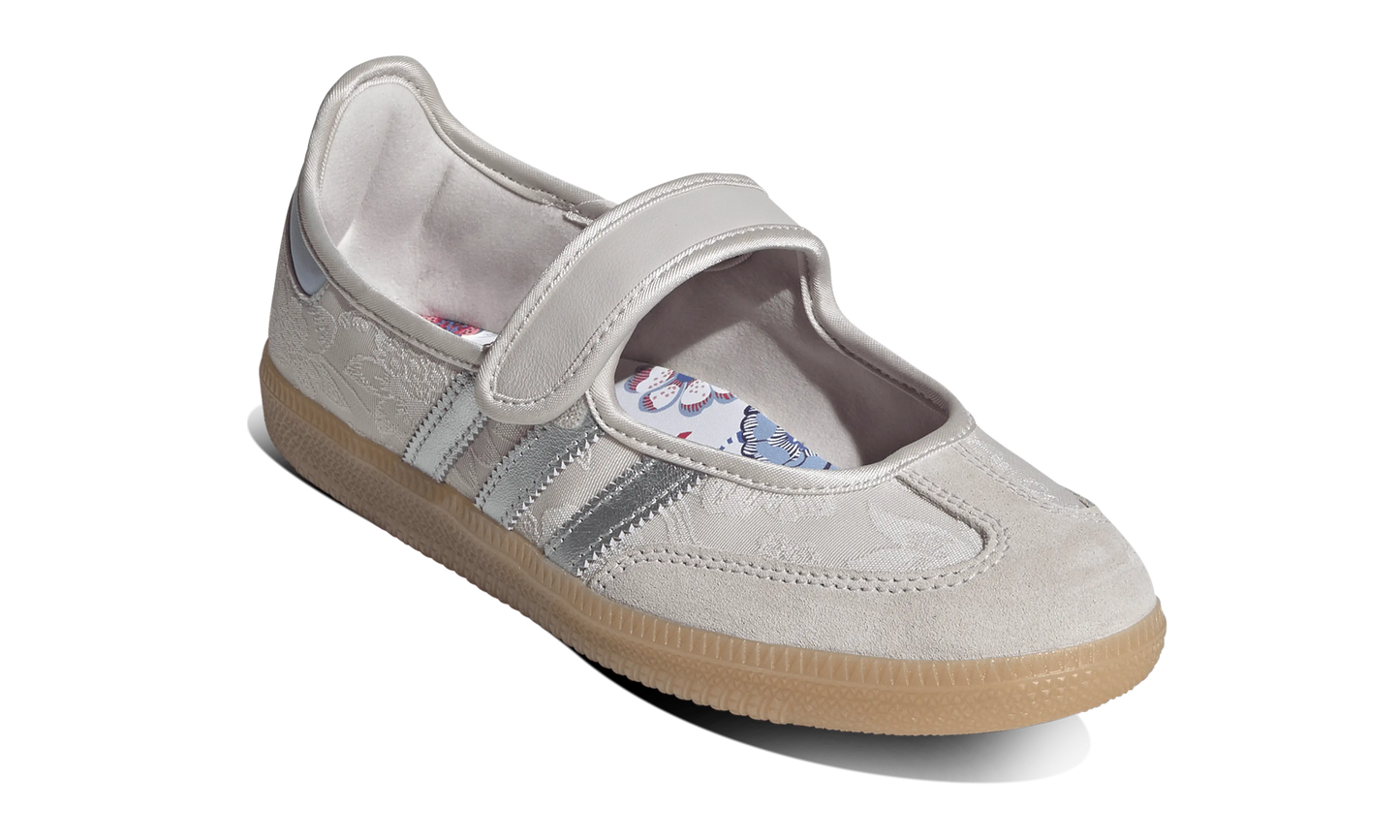Adidas Samba Jane Liberty London Chalk Pearl Silver