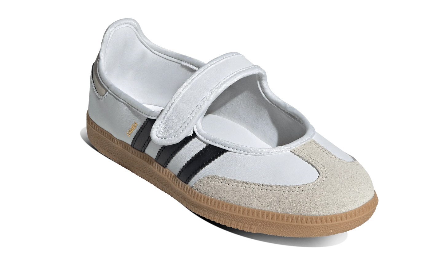 Adidas Samba Jane White Black Gum