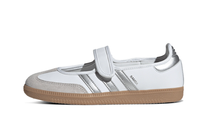 Adidas Mujer Samba Jane White Silver Metallic