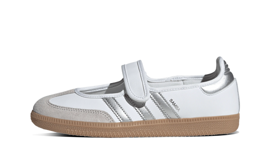 Adidas Mujer Samba Jane White Silver Metallic
