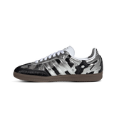 Adidas Samba OG Black Pony Hair Silver Metallic