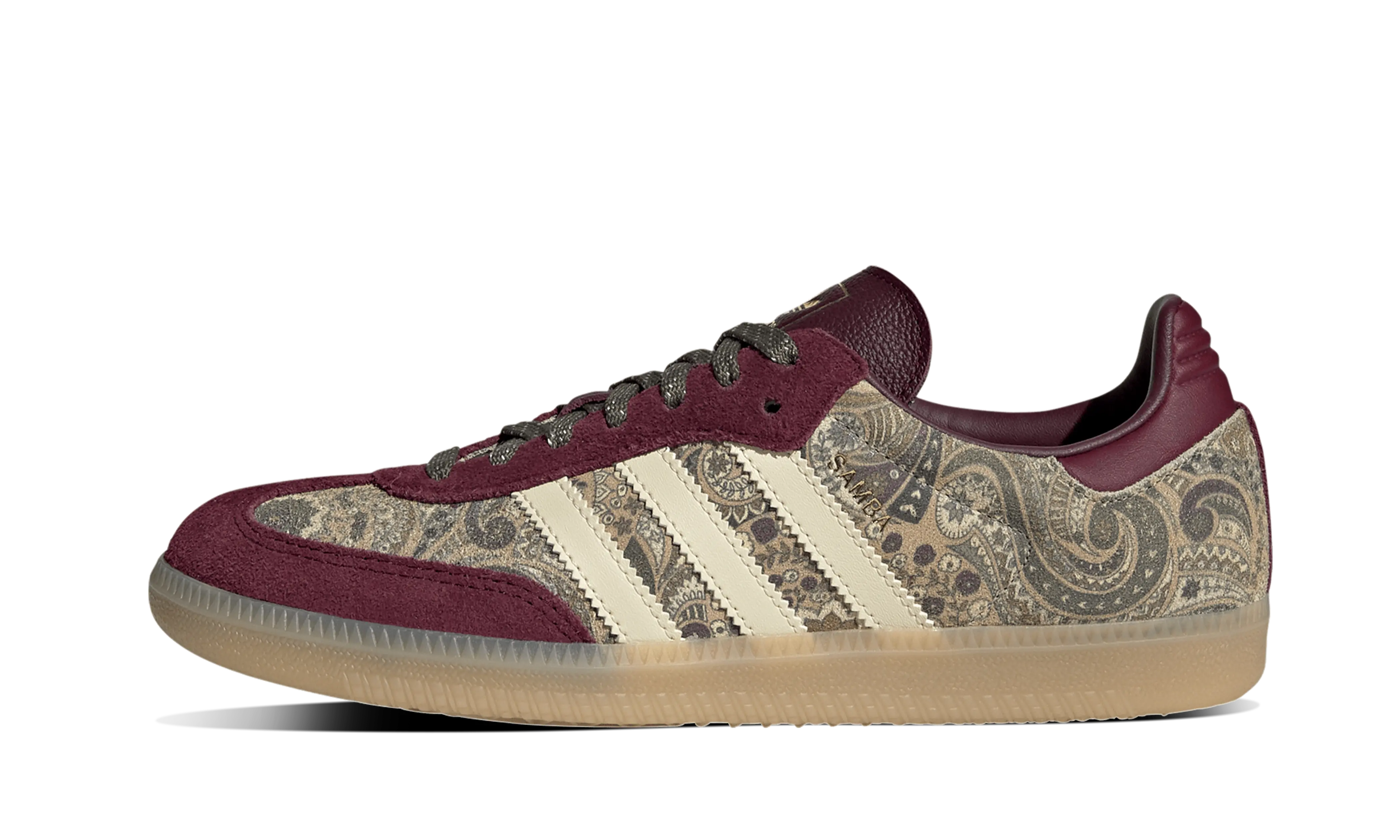 Adidas Samba OG Liberty London Maroon Warm Vanilla