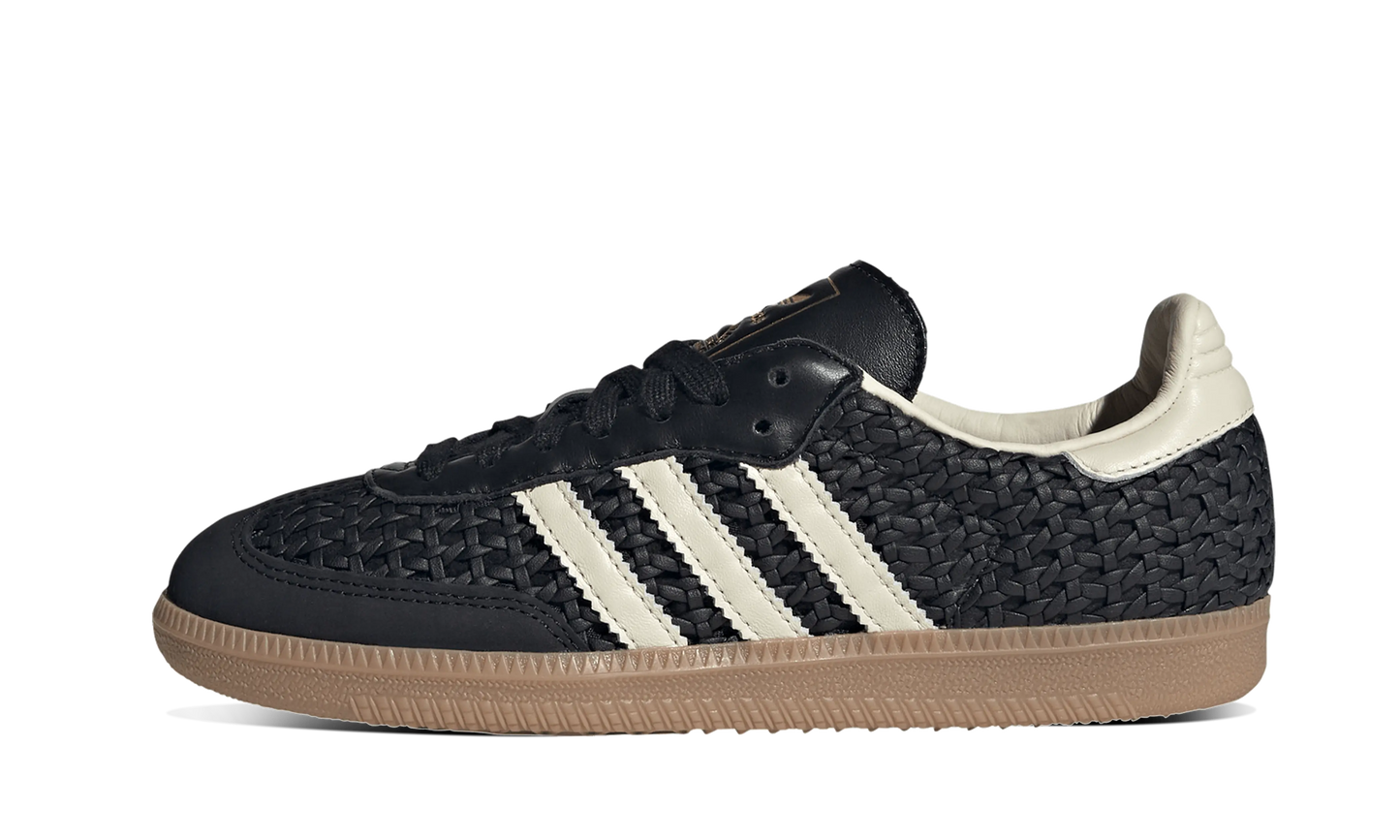 Adidas Samba OG Basketweave Black Cream White