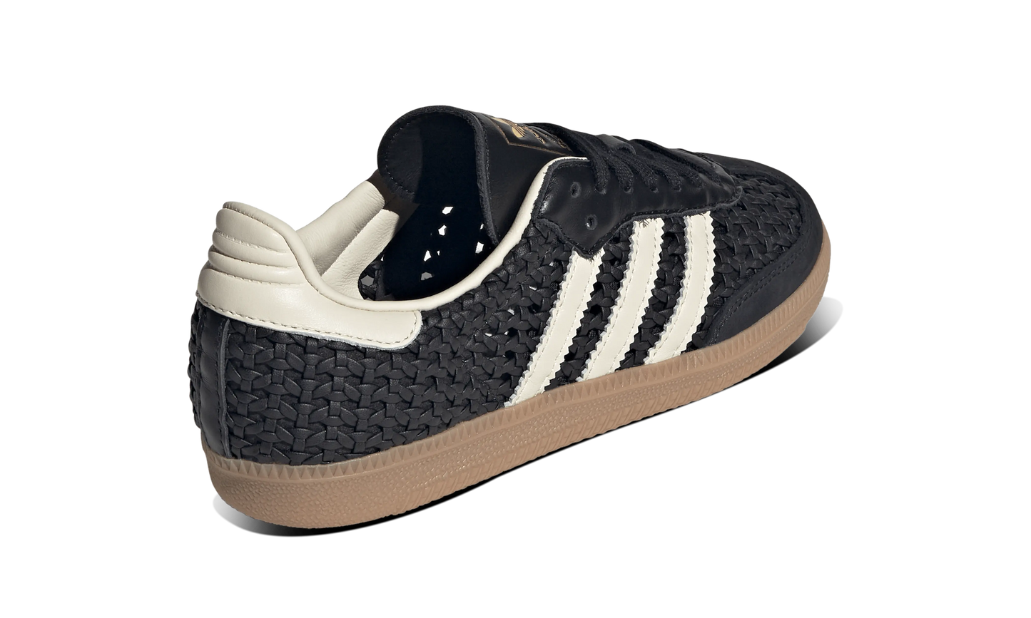 Adidas Samba OG Basketweave Black Cream White