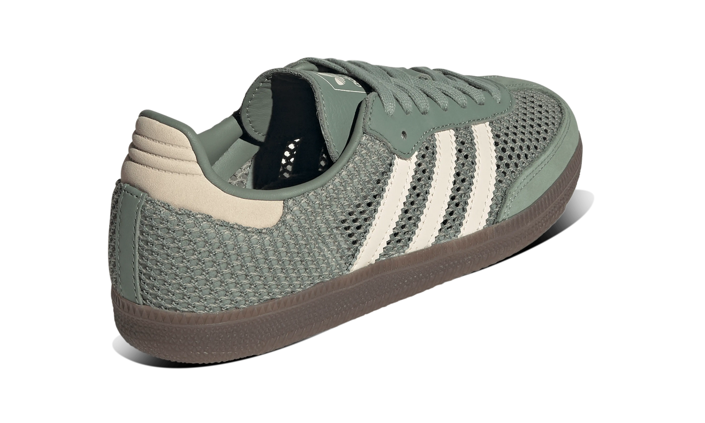 Adidas Samba OG Crochet Silver Green