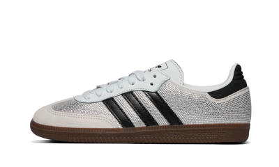 Adidas Mujer Samba OG Rhinestone Crystal White Silver