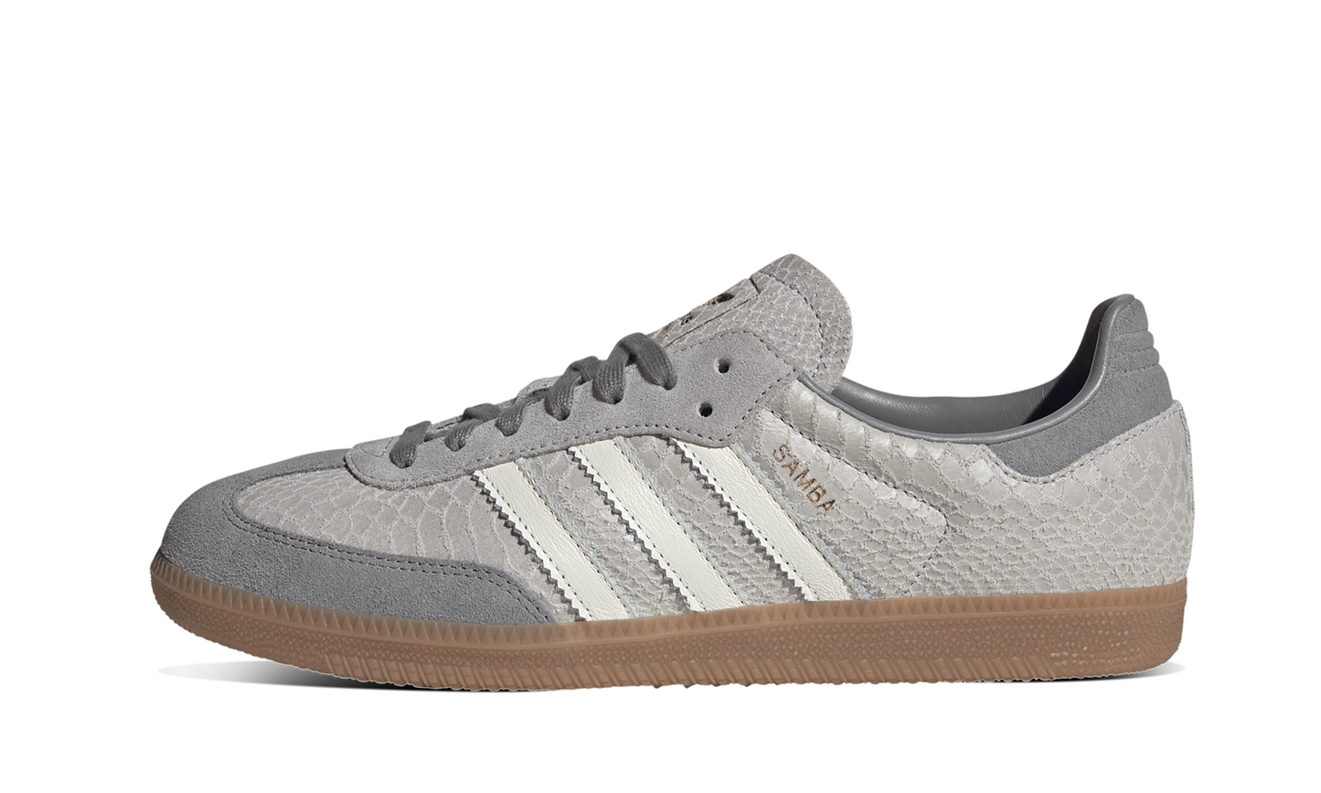 Adidas Samba OG Snakeskin Grey Two Gum
