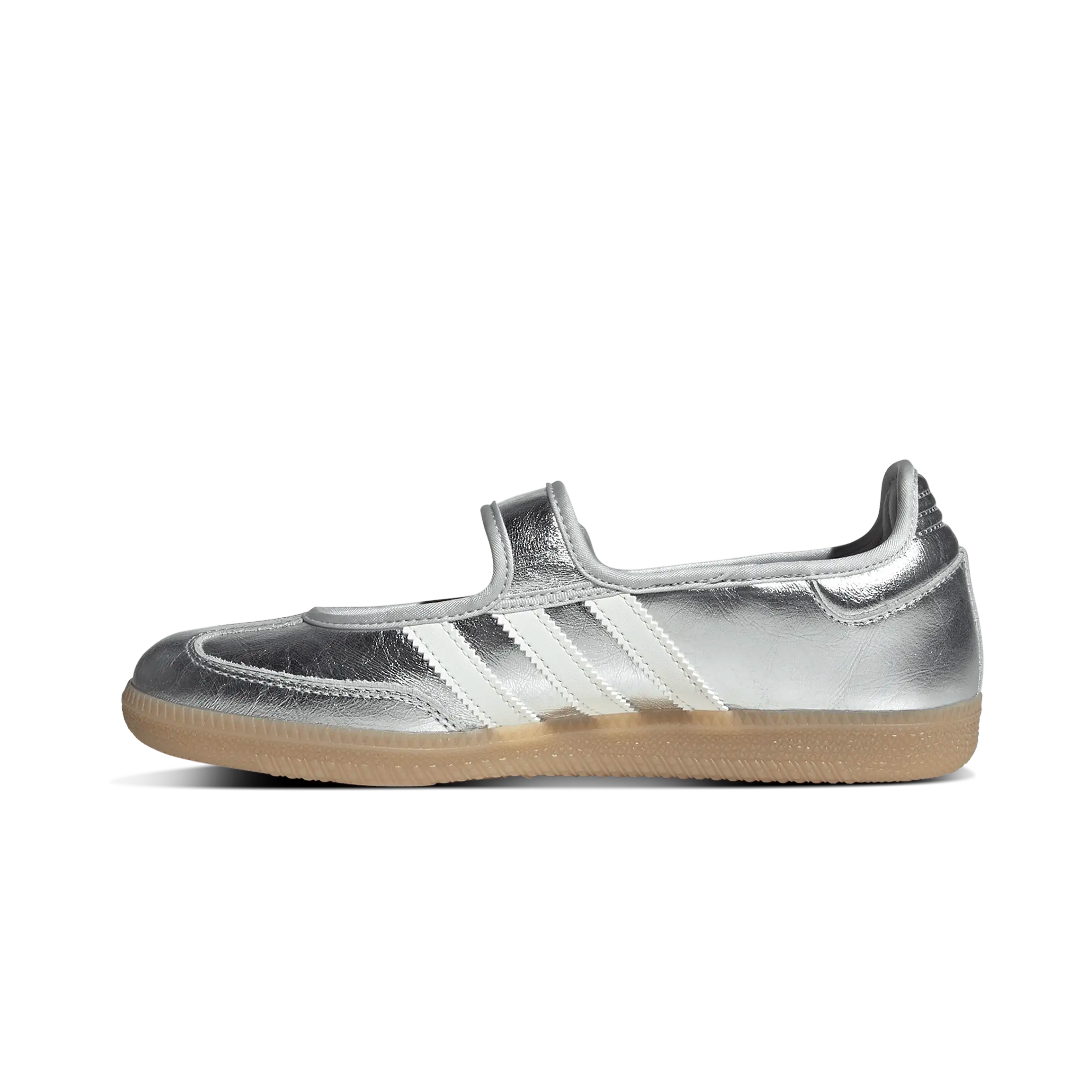 Adidas Samba Jane Silver Metallic Off White