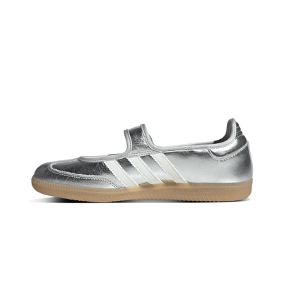 Adidas Samba Jane Silver Metallic Off White