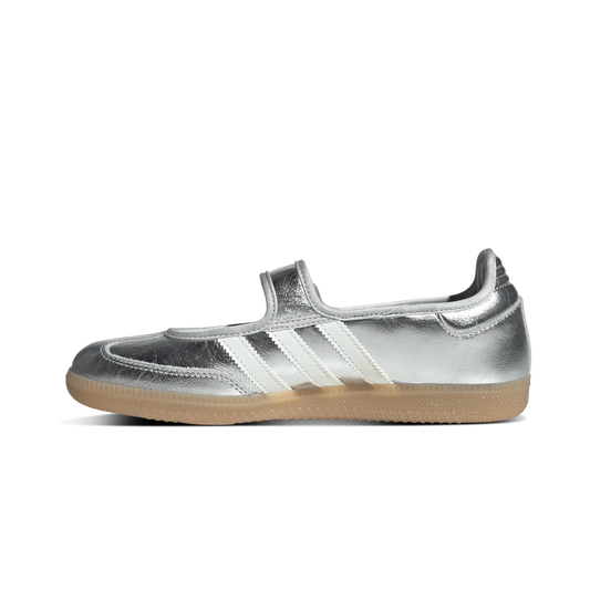 Adidas Samba Jane Silver Metallic Off White