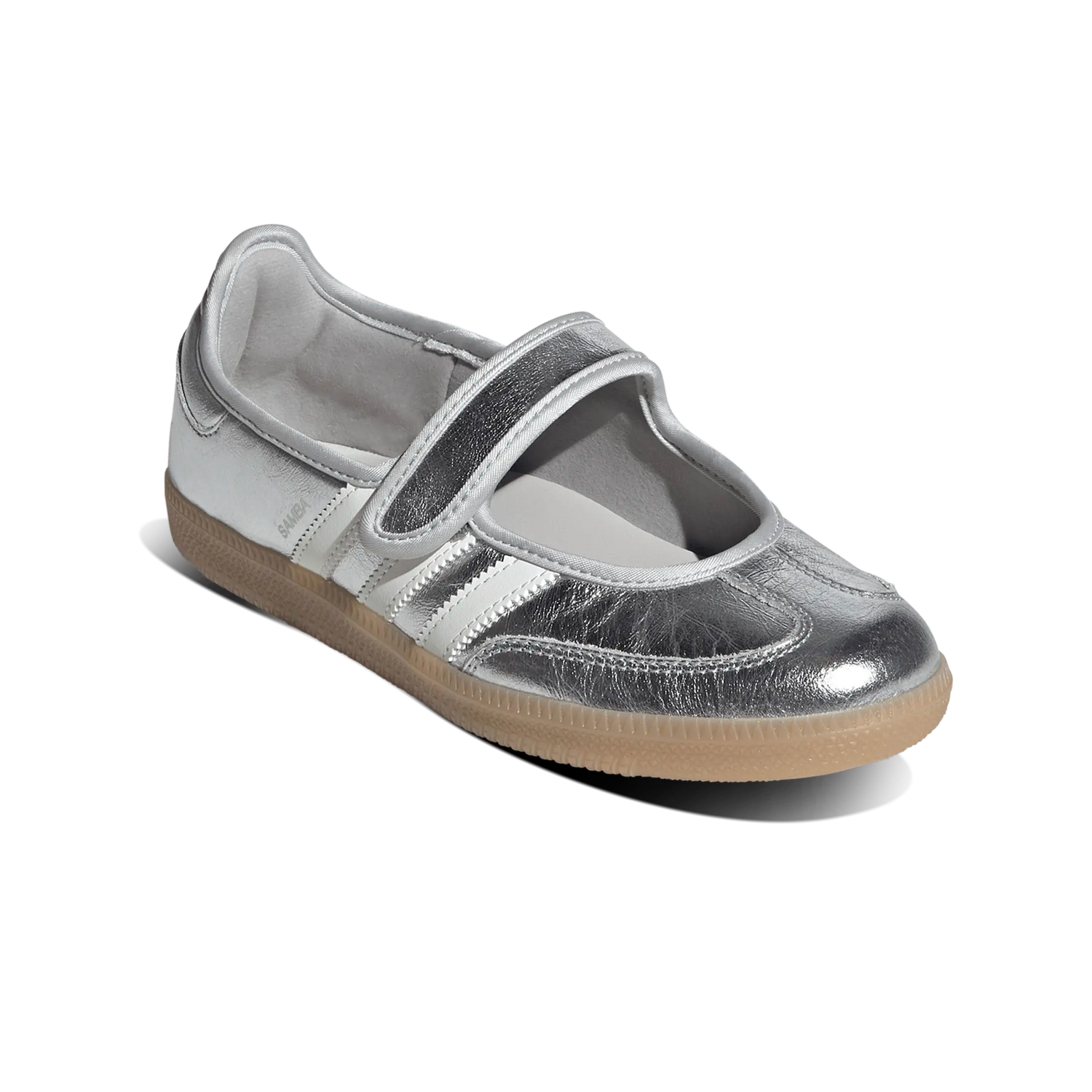 Adidas Samba Jane Silver Metallic Off White
