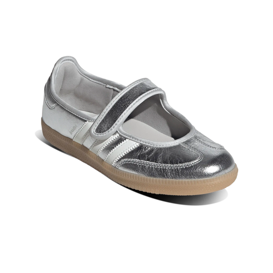 Adidas Samba Jane Silver Metallic Off White