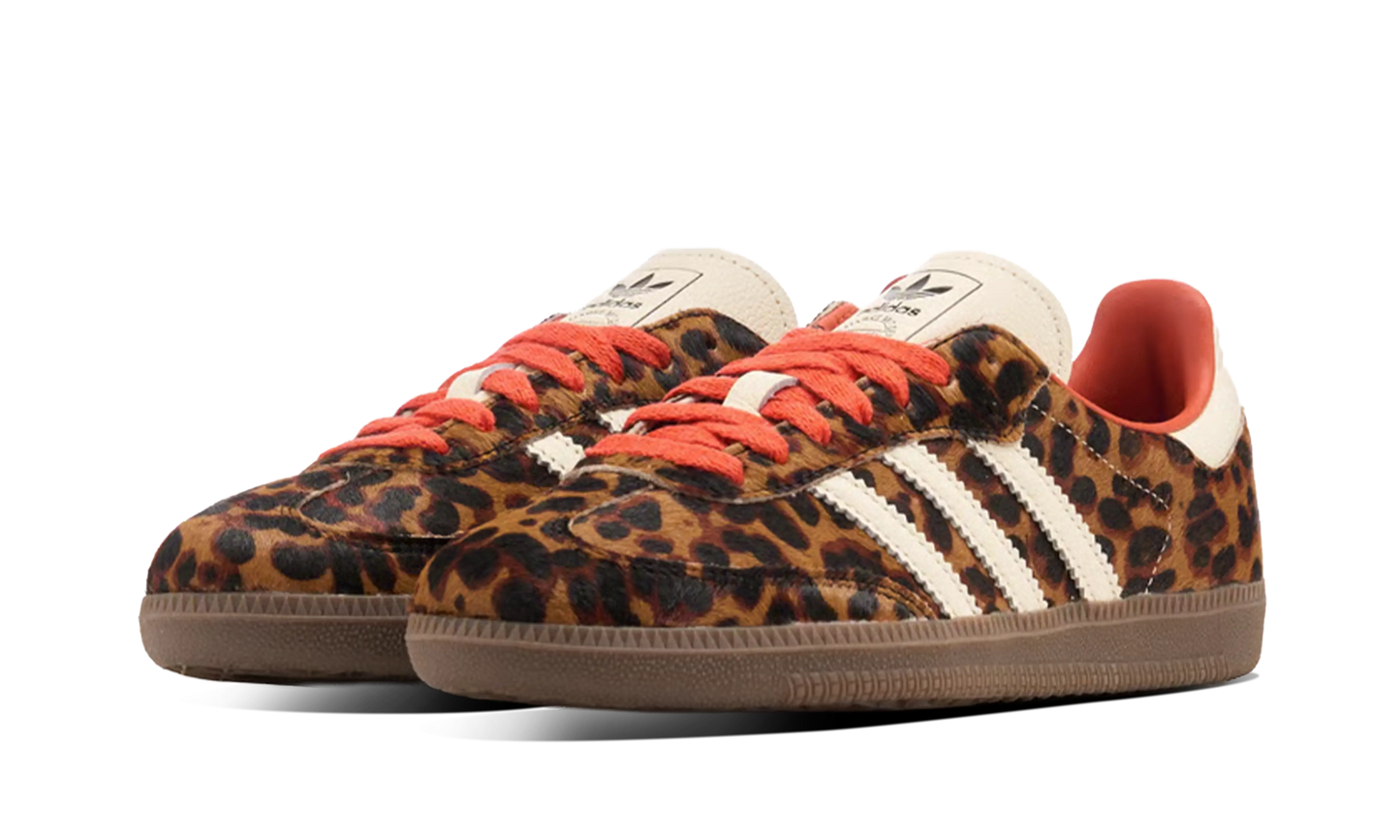 Adidas Samba OG Preloved Red Leopard