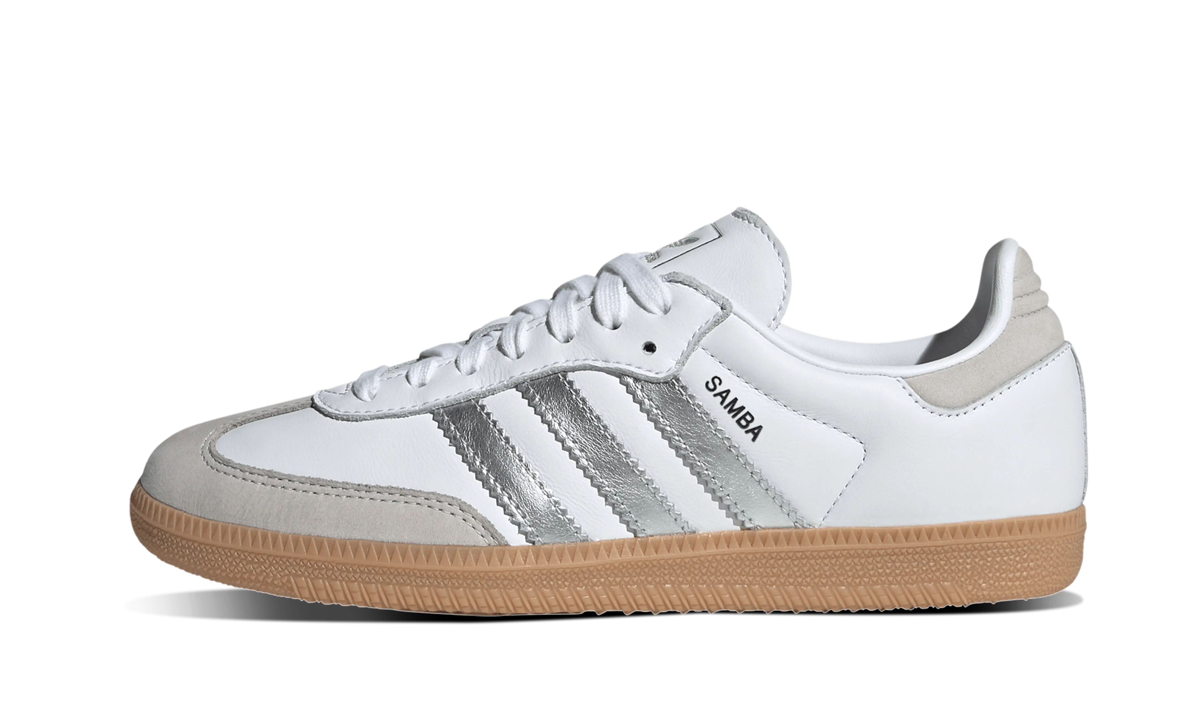 Adidas Samba OG White Silver Metallic Grey