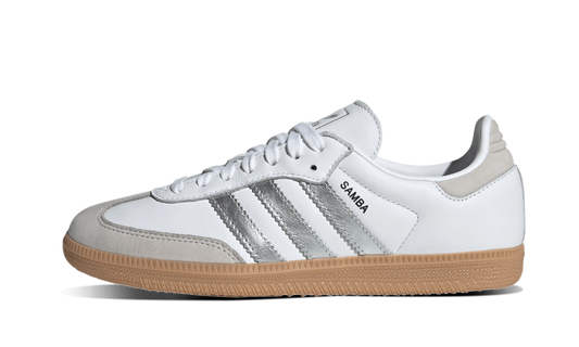 Adidas Samba OG White Silver Metallic Grey