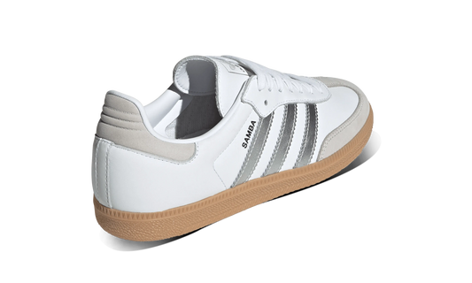 Adidas Samba OG White Silver Metallic Grey