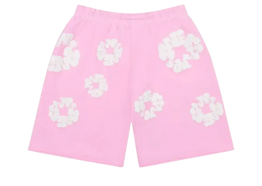 Denim Tears The Cotton Wreath Shorts Pink