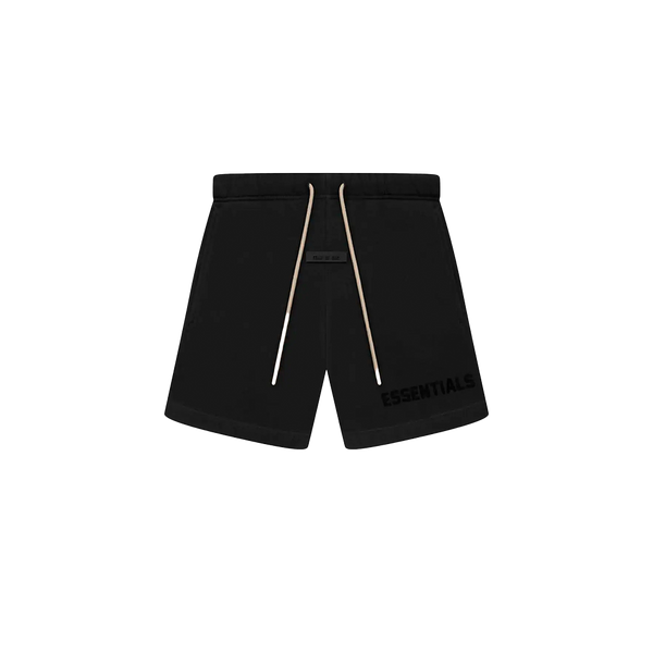 Essentials Sweatshort Jet Black – Newcop