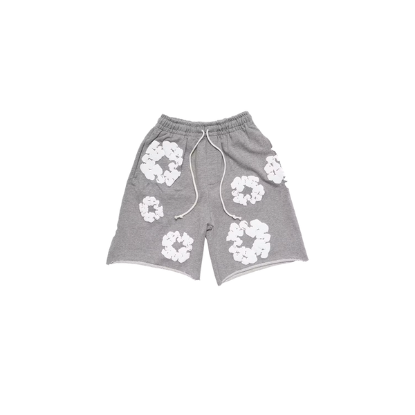 Denim Tears The Cotton Wreath Shorts Grey – Newcop Denim Tears The Cotton Wreath Shorts Grey – Newcop