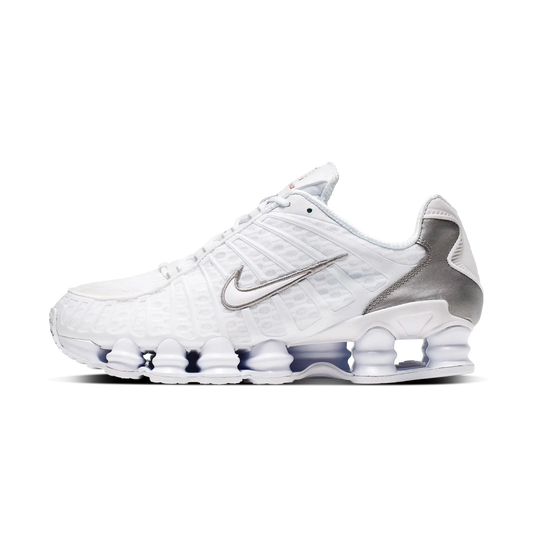 Nike Shox TL White Metallic Silver