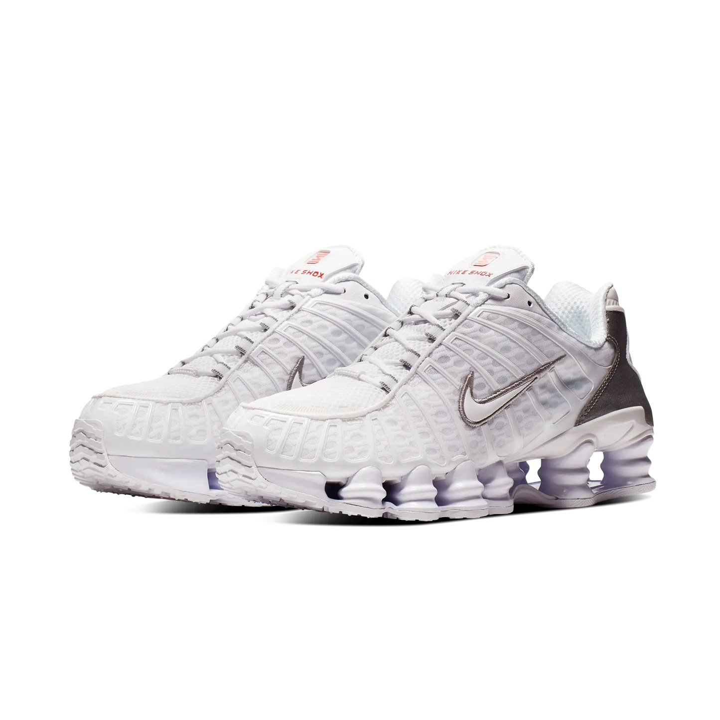 Nike Shox TL White Metallic Silver