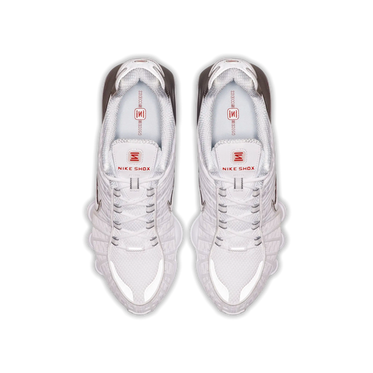 Nike Shox TL White Metallic Silver