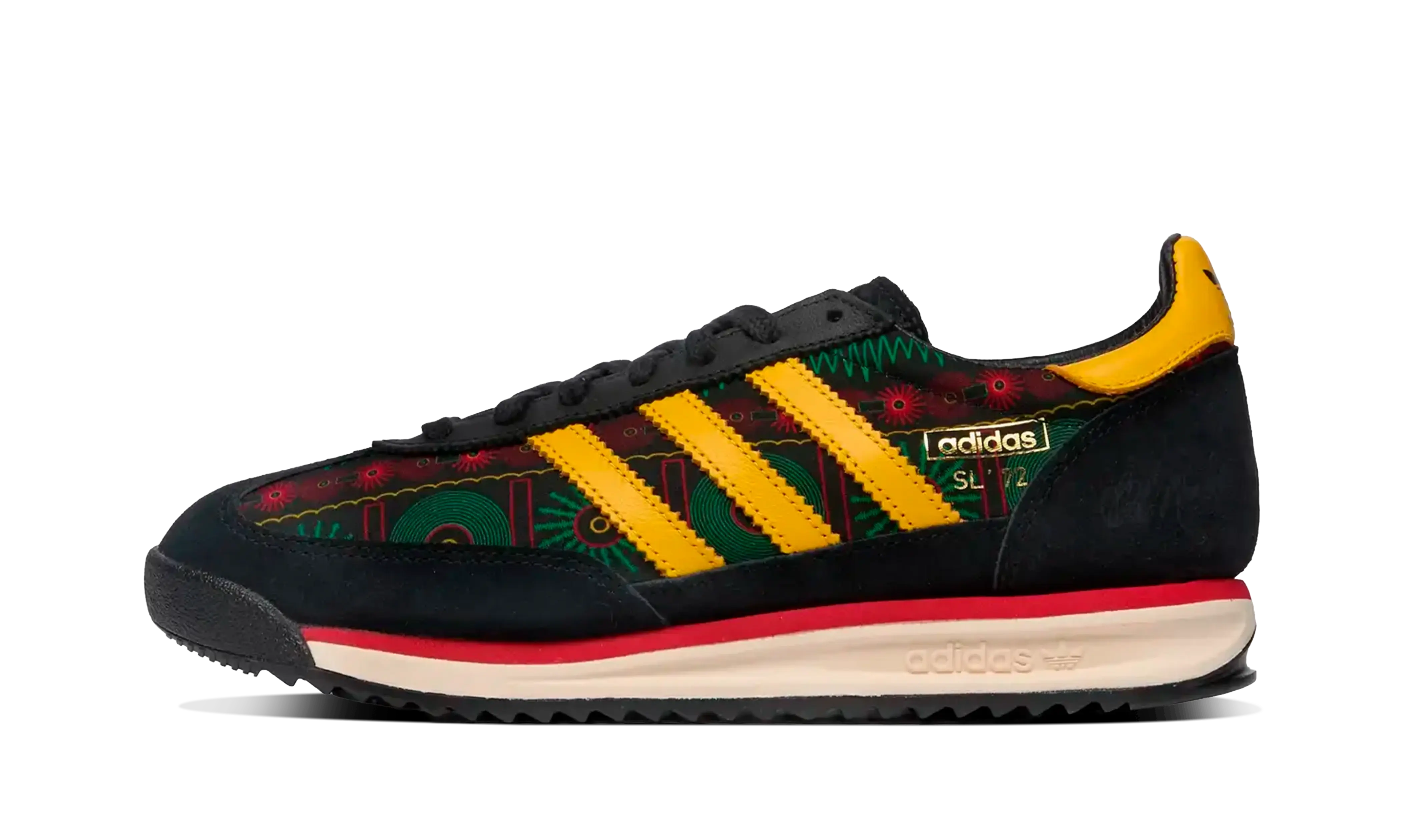 Adidas SL 72 RS Jamaica Football Federation x Bob Marley Black