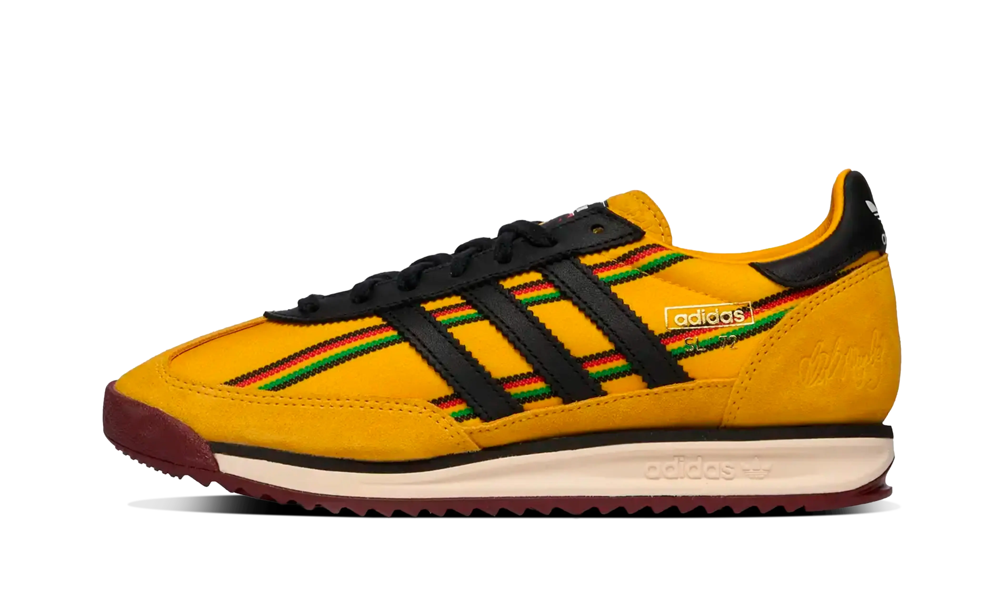 Adidas SL 72 RS Jamaica Football Federation x Bob Marley Yellow