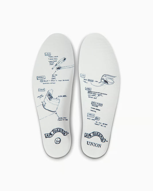 Air Jordan 1 Retro High OG SP Fragment x Union LA Varsity Red Sport Royal