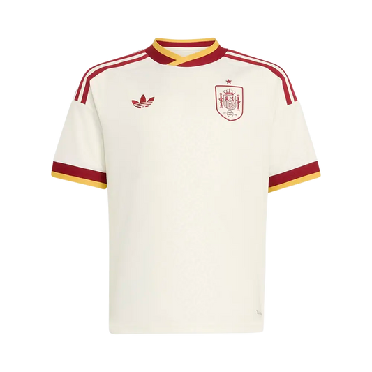Adidas Spain 26 Away Jersey Off White