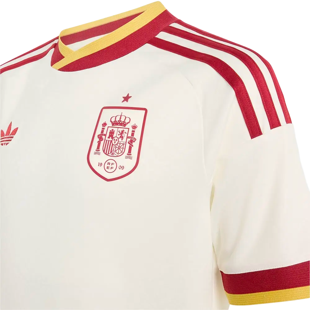 Adidas Spain 26 Away Jersey Off White