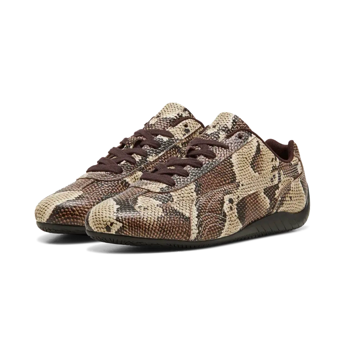 Puma Speedcat Snake Print Bitter Chocolate