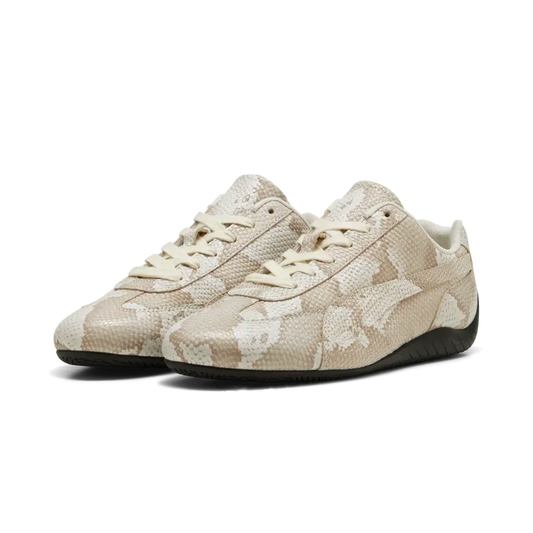Puma Speedcat Snake Print Silver Fog Vapor Gray