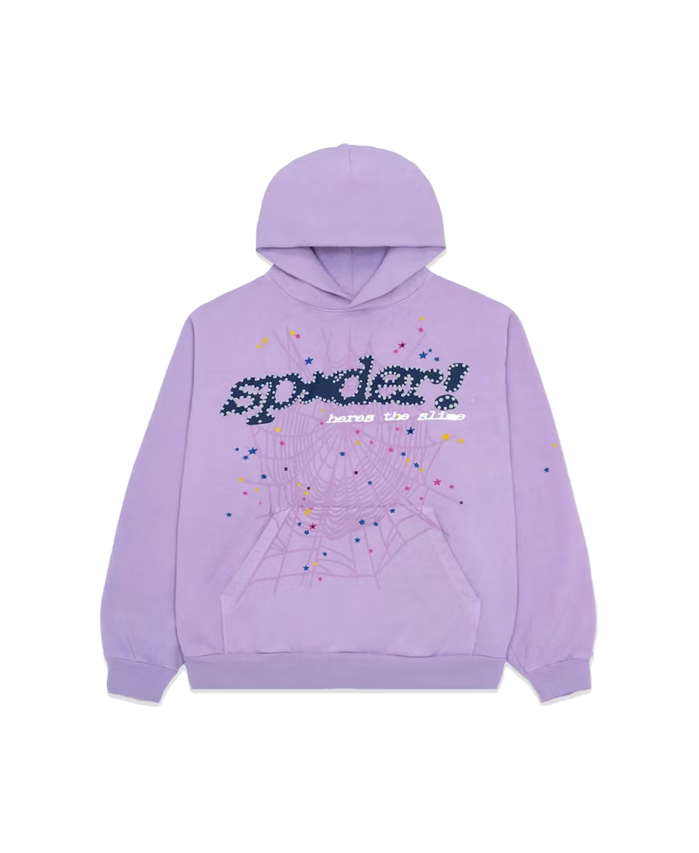 Sp5der Acai Hoodie Purple