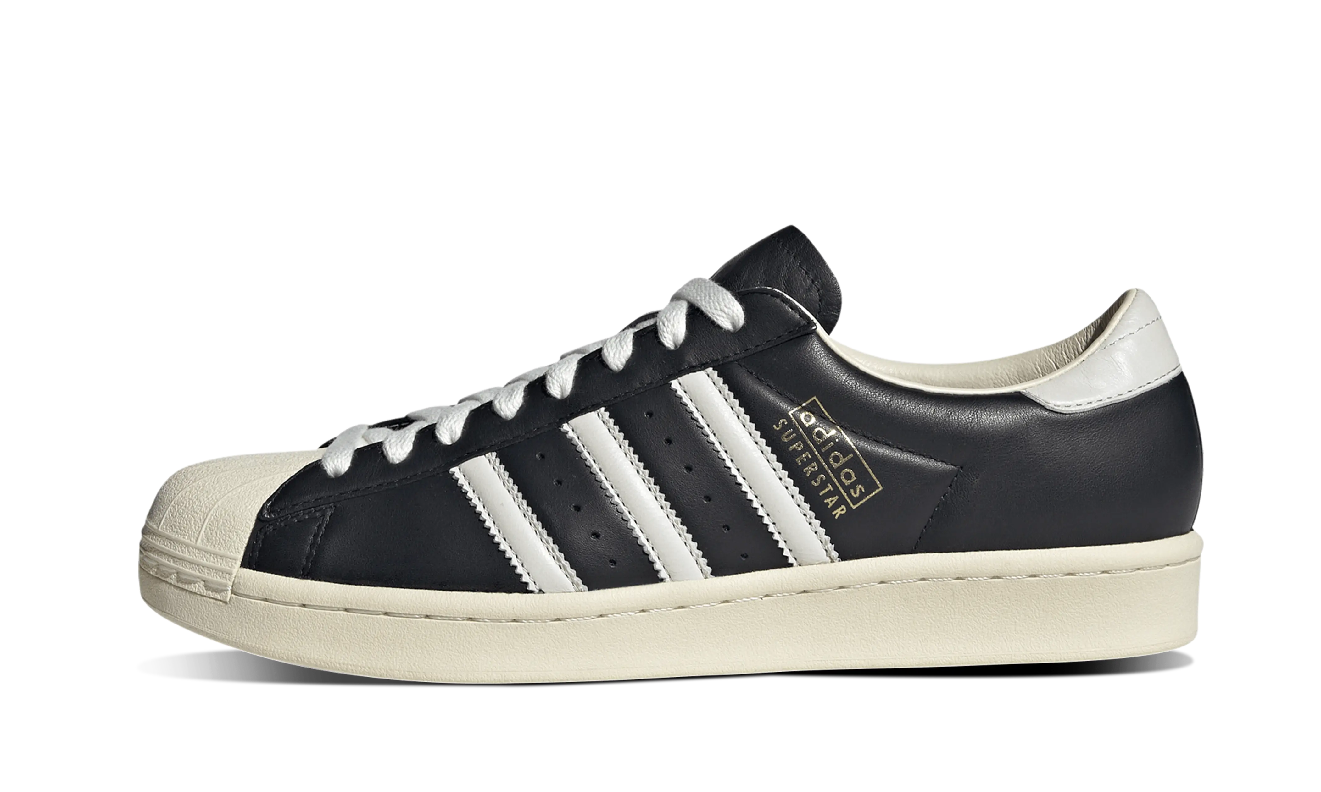Adidas Superstar Vintage Black White Cream White