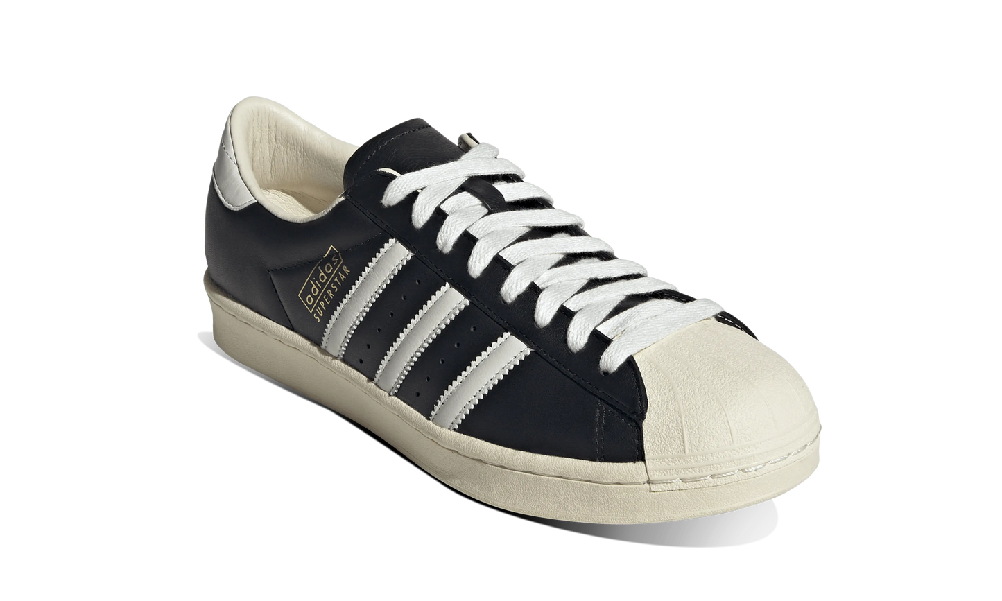 Adidas Superstar Vintage Black White Cream White