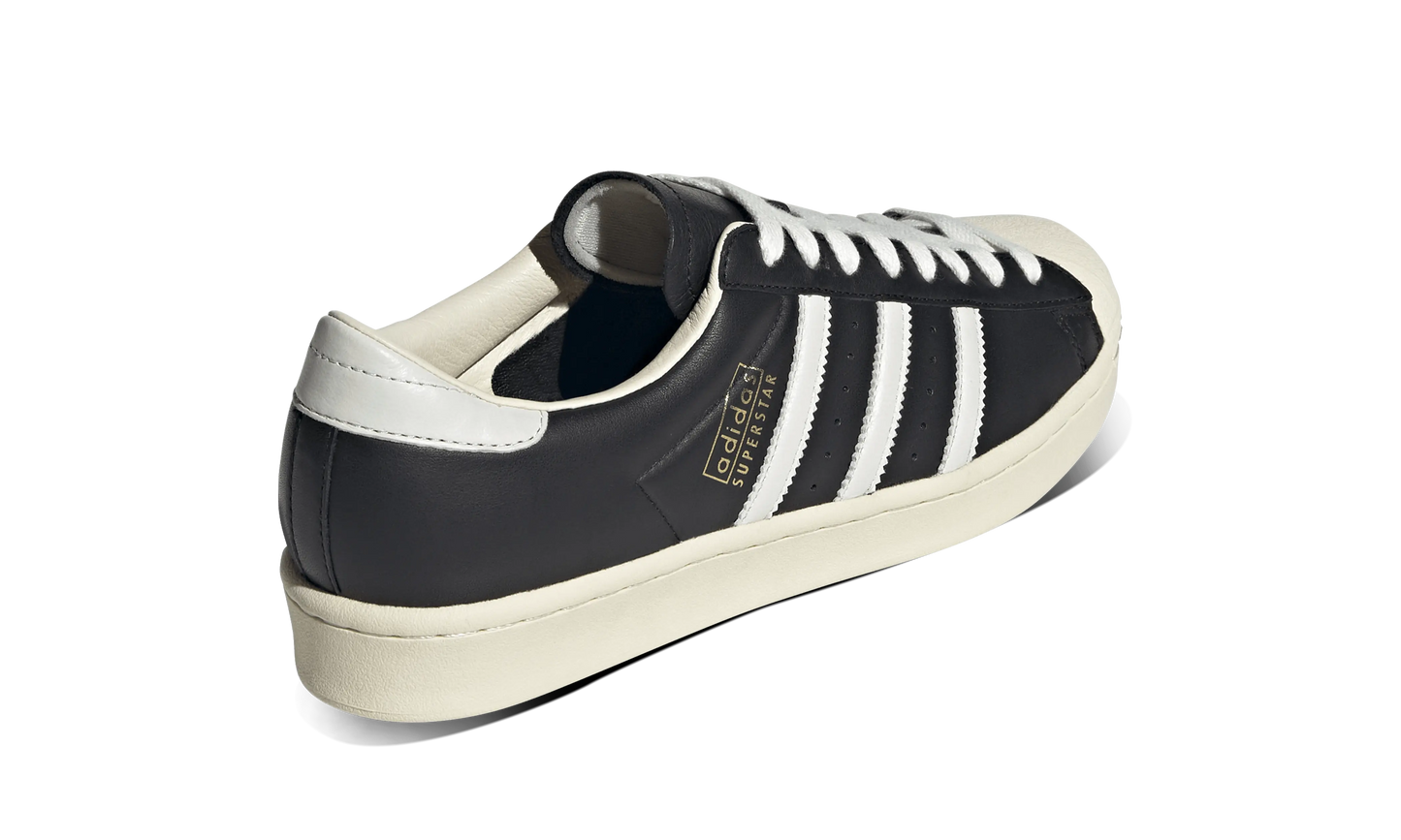 Adidas Superstar Vintage Black White Cream White