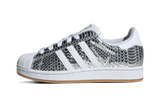 Adidas Superstar II Patent Snakeskin Silver Metallic