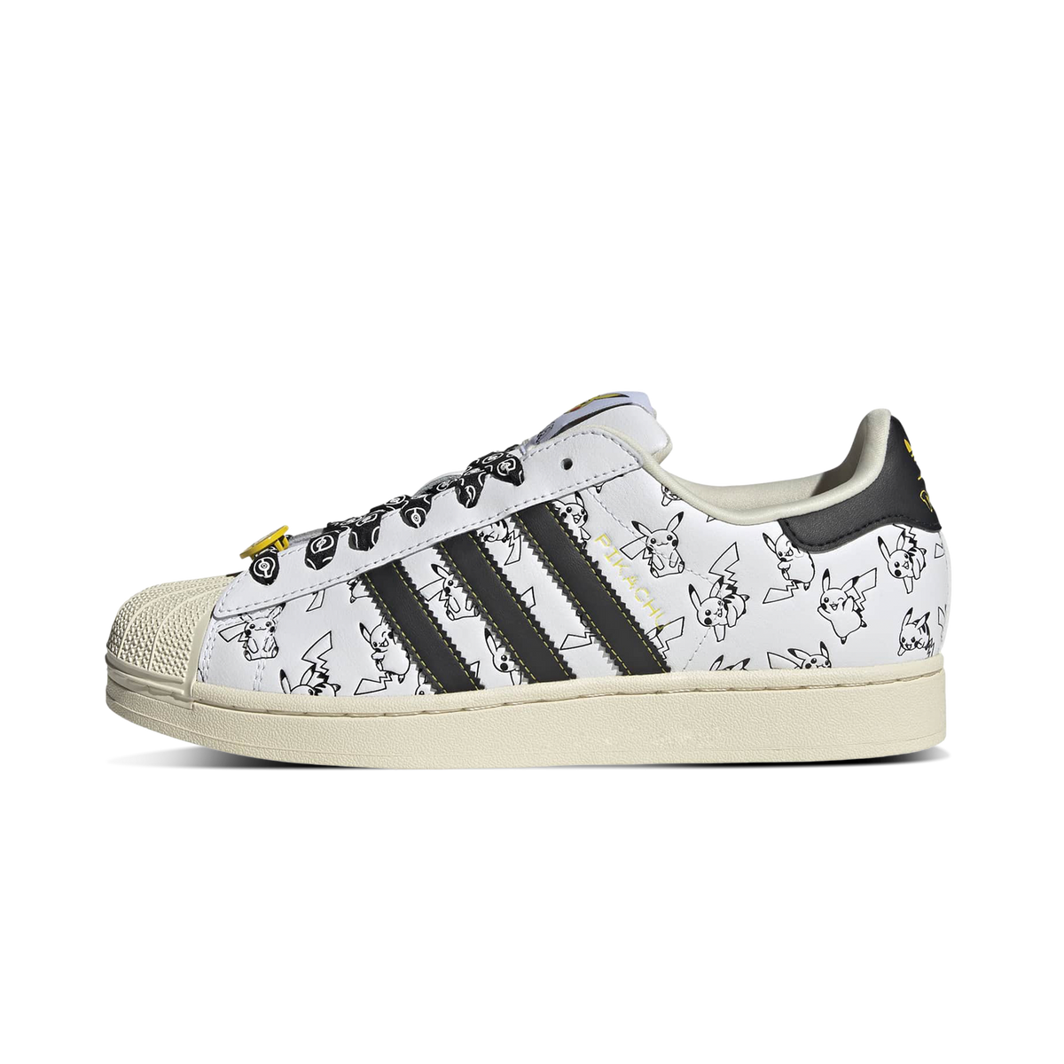 Adidas Superstar Pokémon Pikachu White