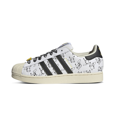 Adidas Superstar Pokémon Pikachu White
