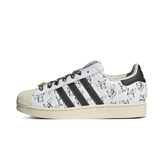Adidas Superstar Pokémon Pikachu White
