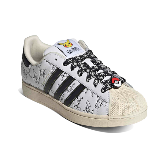 Adidas Superstar Pokémon Pikachu White