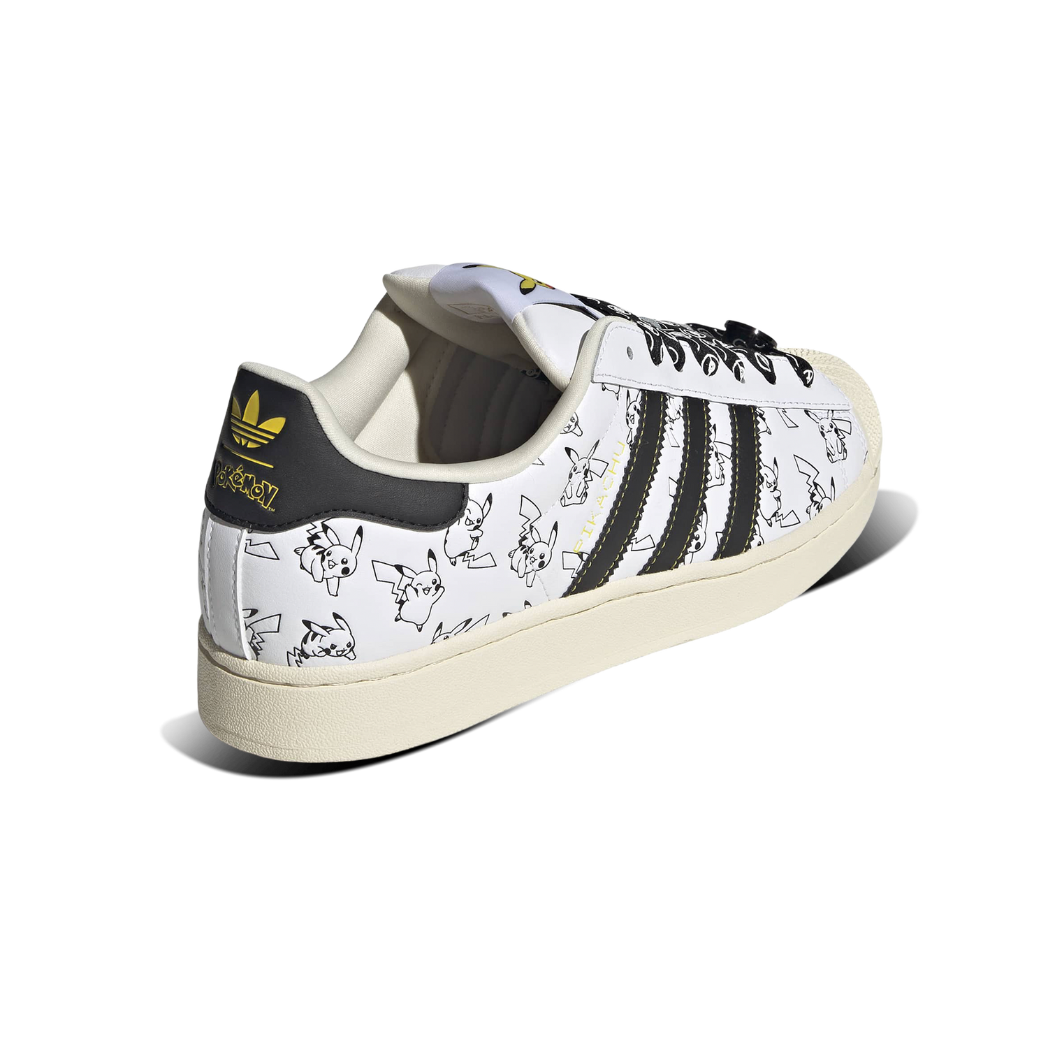 Adidas Superstar Pokémon Pikachu White