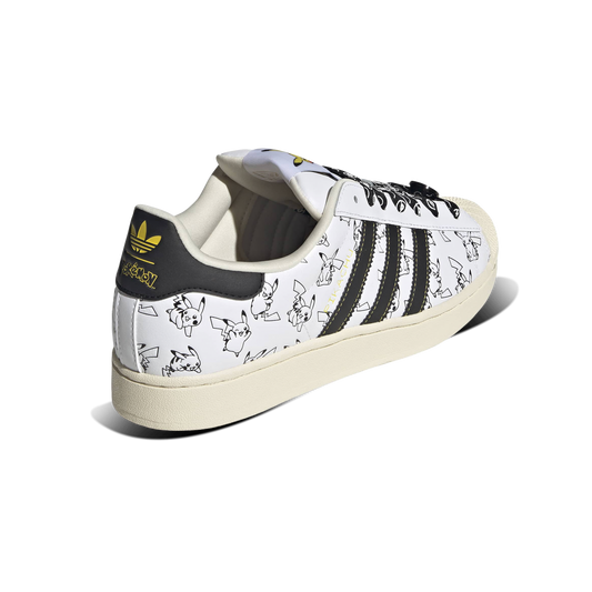 Adidas Superstar Pokémon Pikachu White